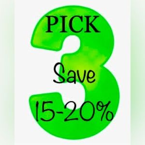 COPY - Pick 3 of our items to SHIP TOGETHER AND SAVE 15-20%. Perfect for share …